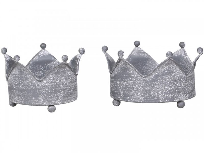 Telysholder krone sett